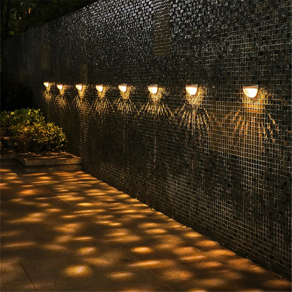 LED Solar Wandleuchte