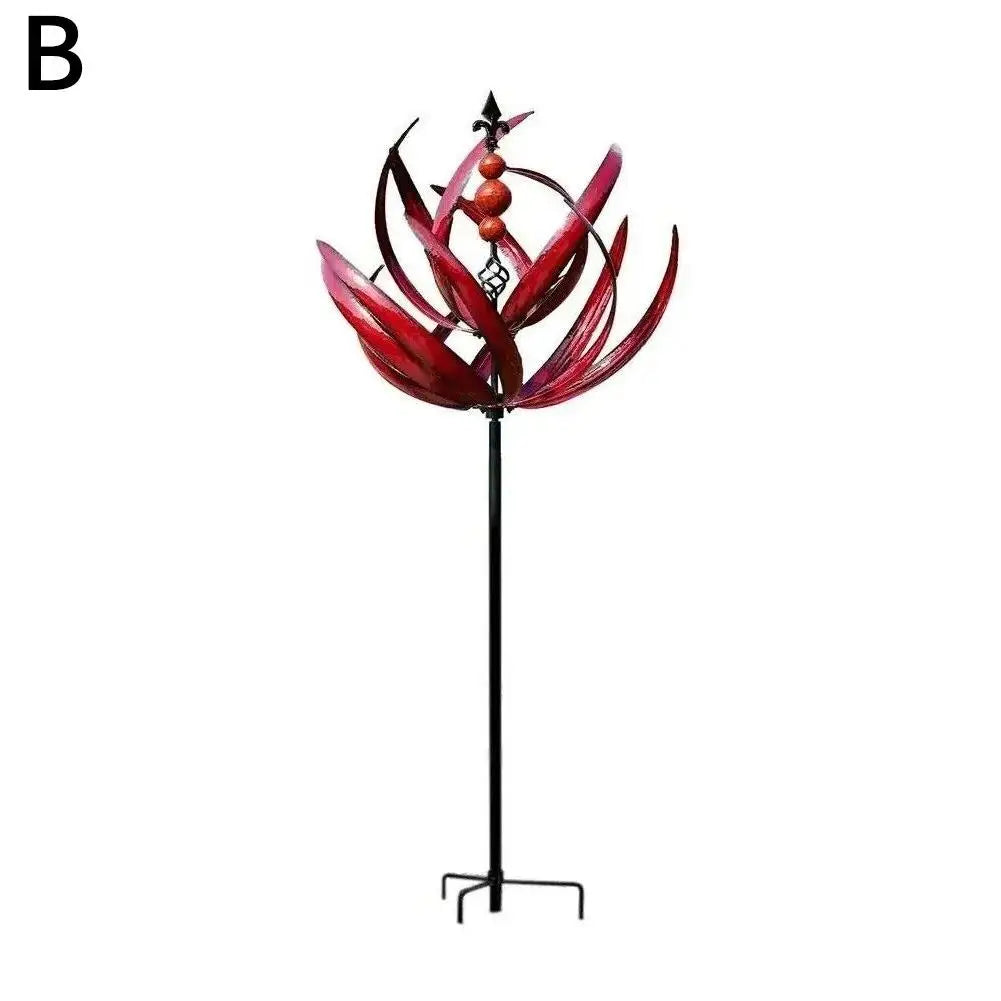Metall Windspiel Skulptur