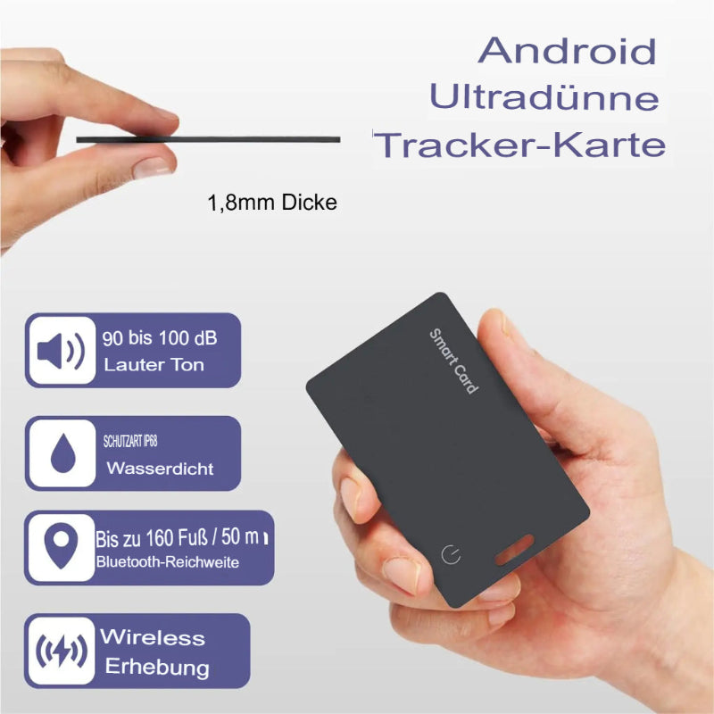 Ultradünner Bluetooth Tracker