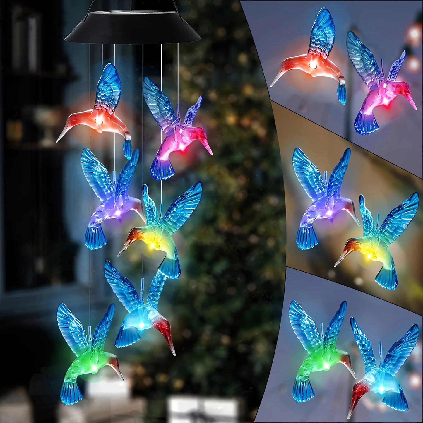 Solar Kolibri Windspiel