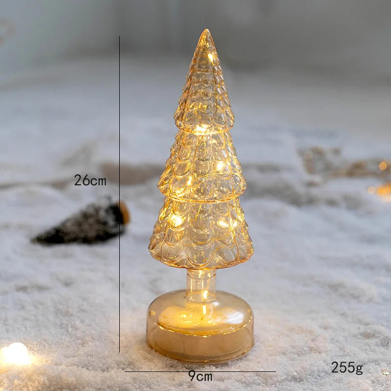 Leuchtende Weihnachtsbaum-Deko