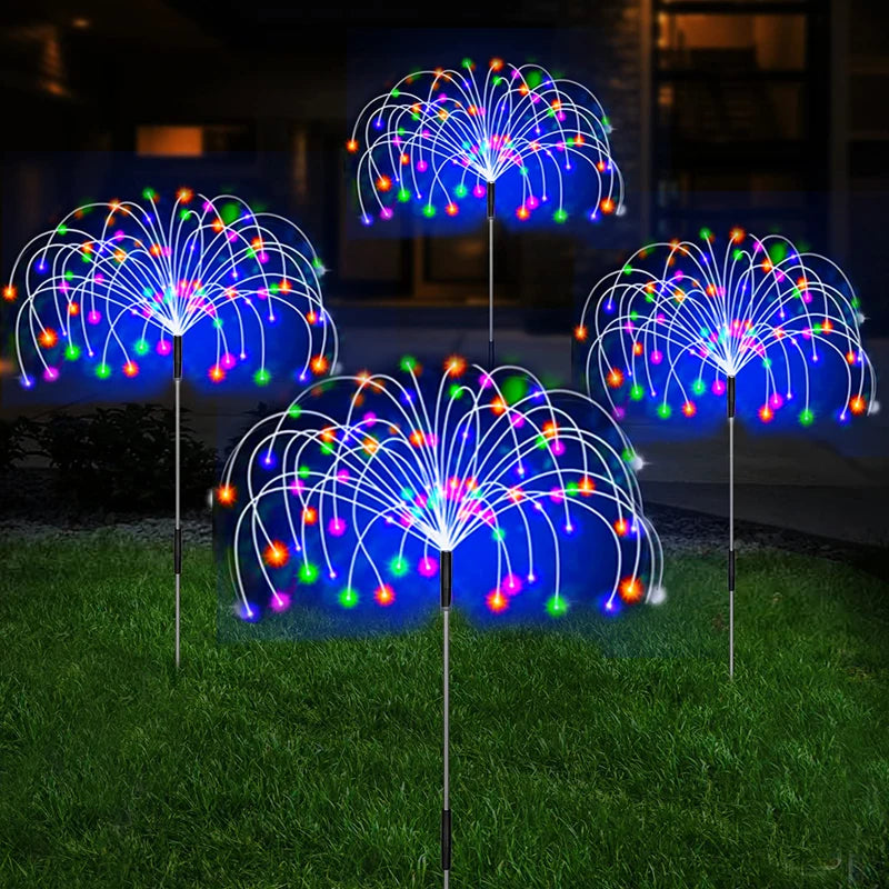 LED Solar-Feuerwerkslicht