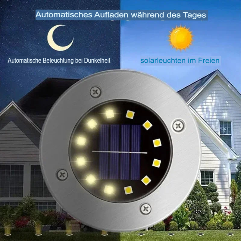 Solar Bodenlampen Garten