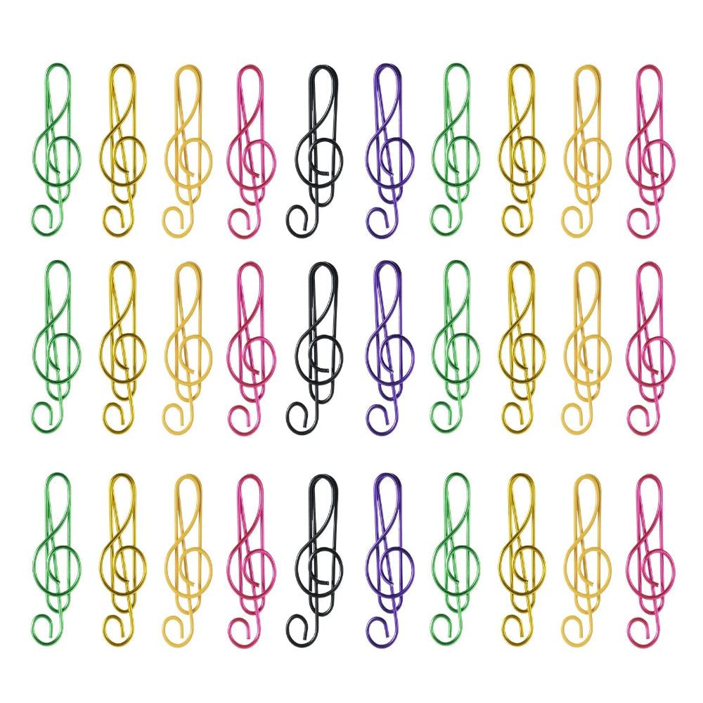Noten Papierclips Set