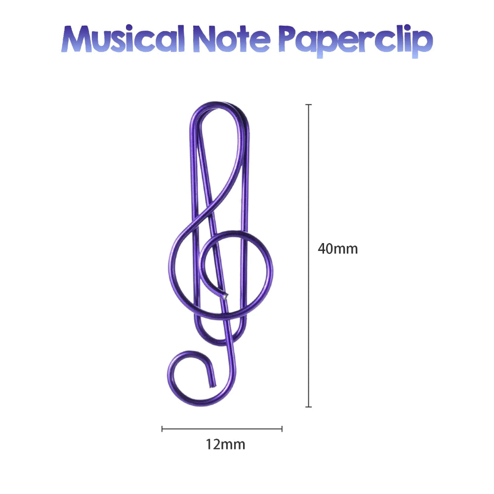 Noten Papierclips Set