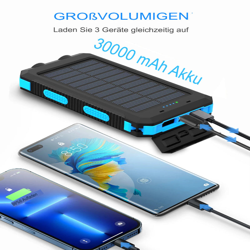 Solar Powerbank 30000mAh