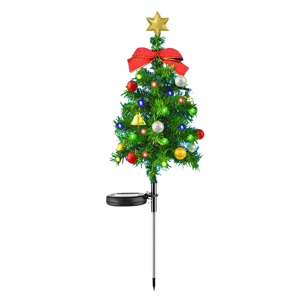 Solar Weihnachtsbaum Lichter