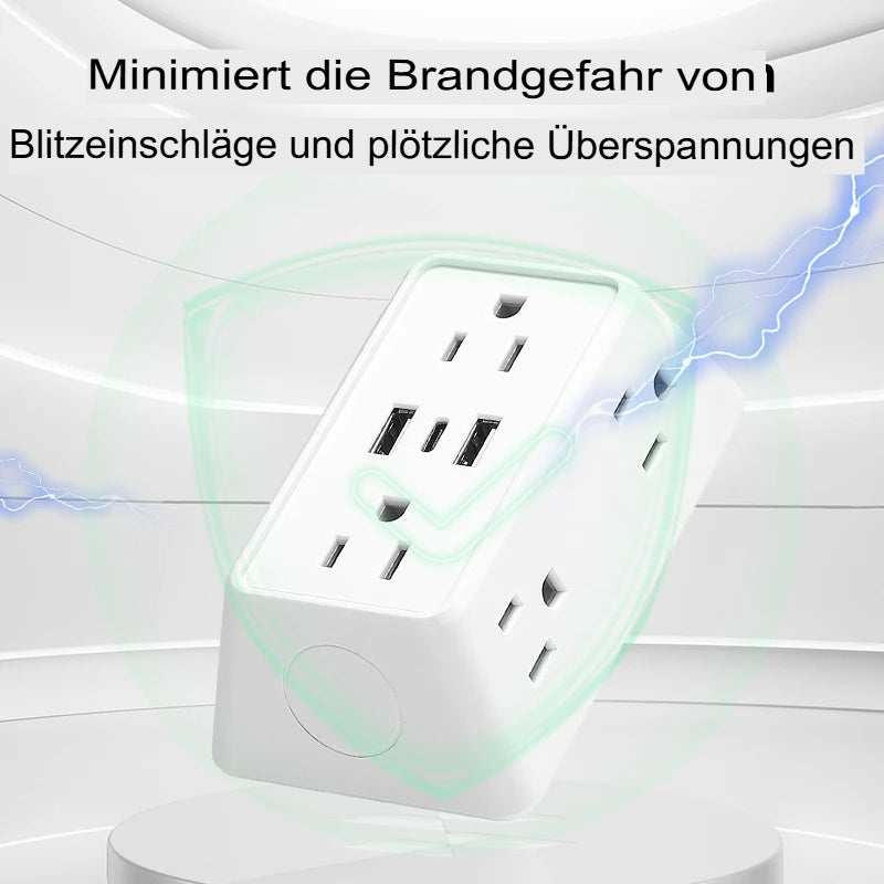 9-in-1 Steckdosenleiste