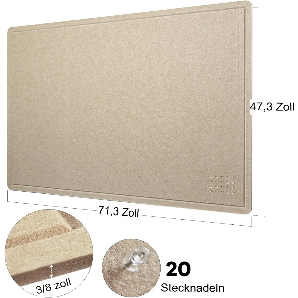 Große Pinnwand Filztafel