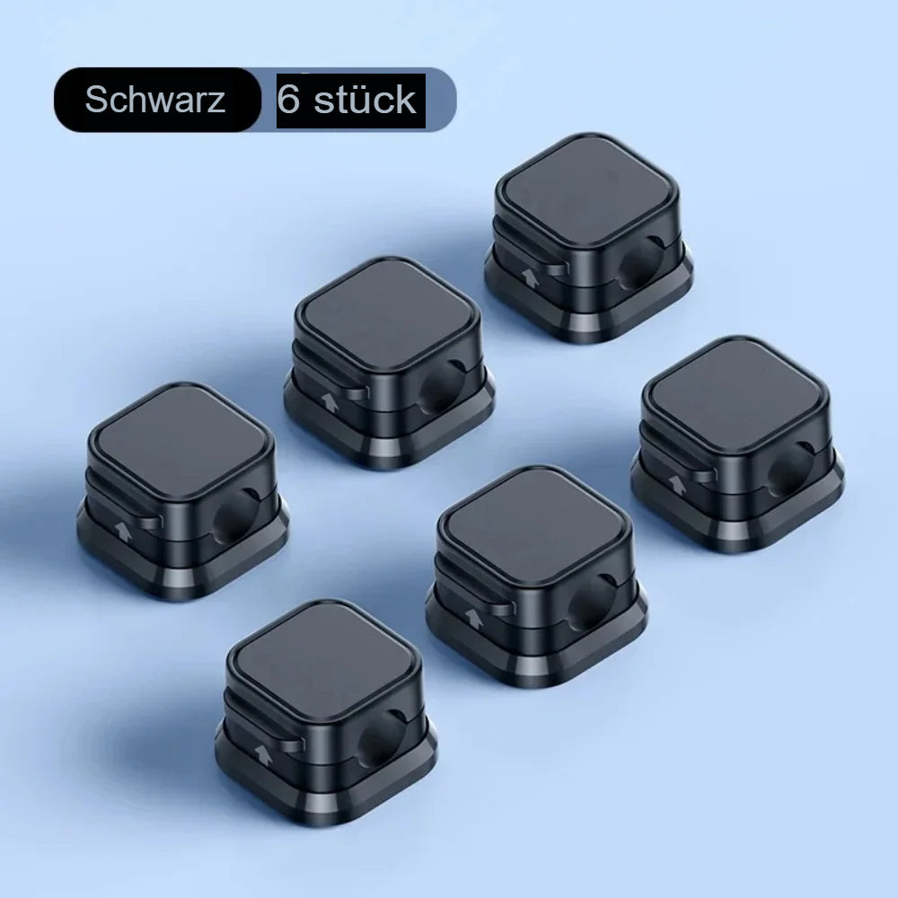 Magnetische Kabelclips Set