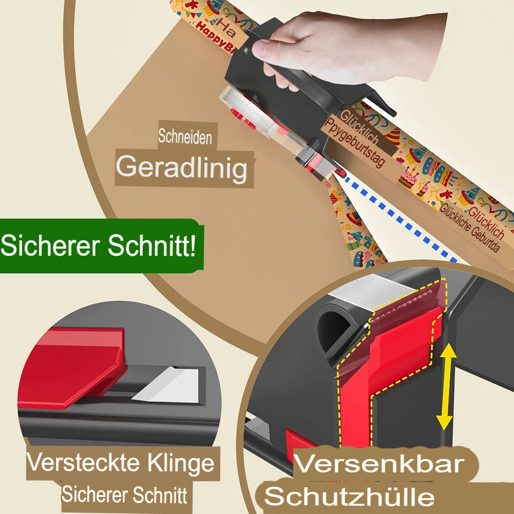 Geschenkpapier Schneider
