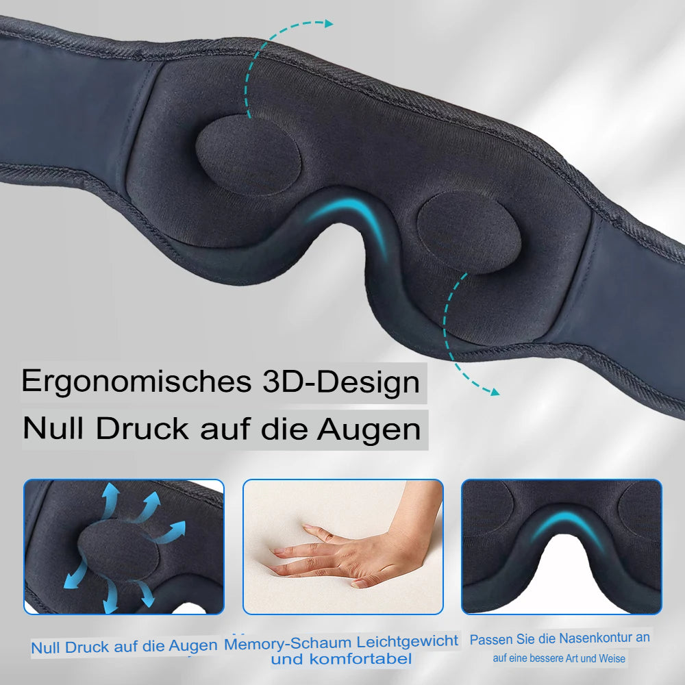 Bluetooth Schlafmaske 3D