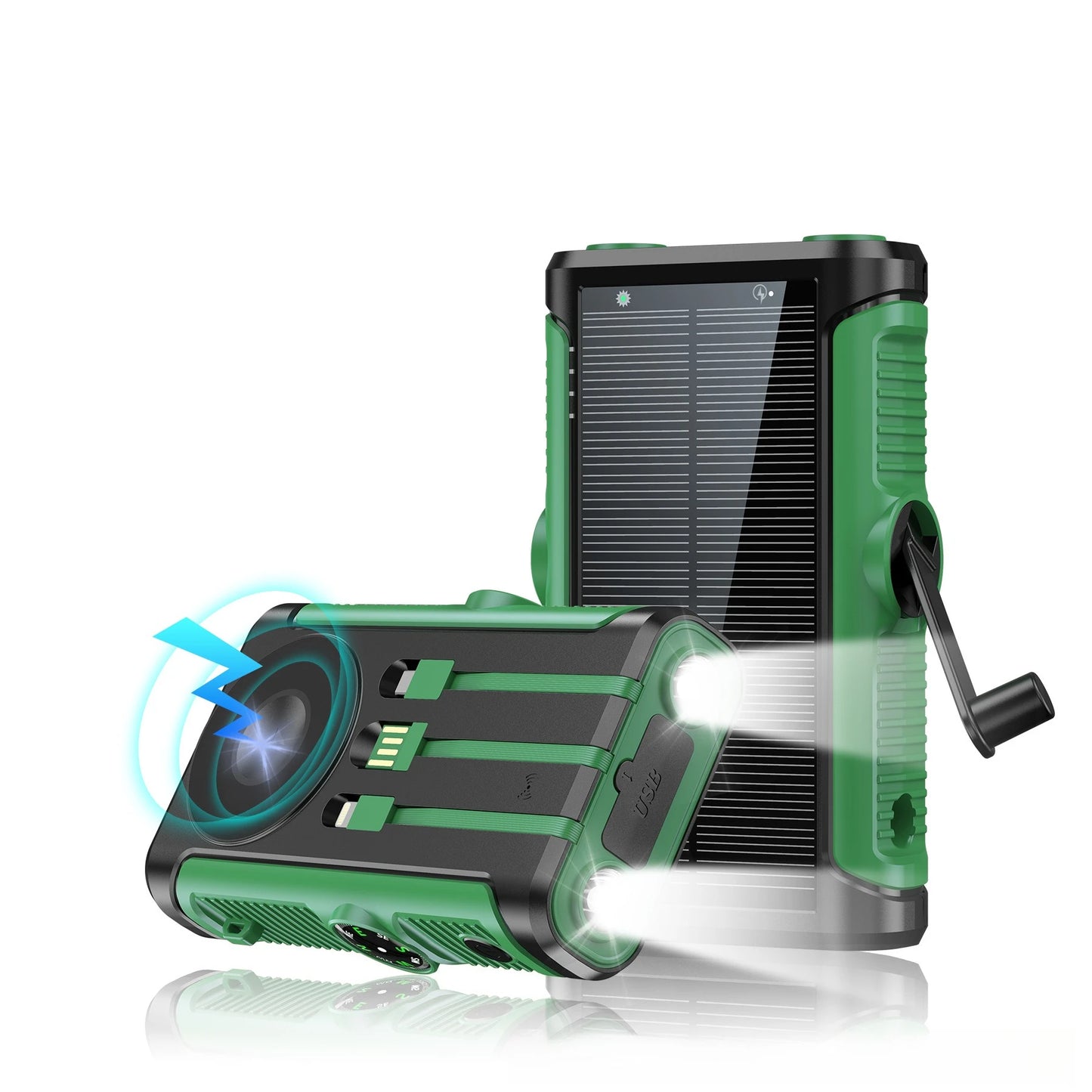 Solar Powerbank Handkurbel