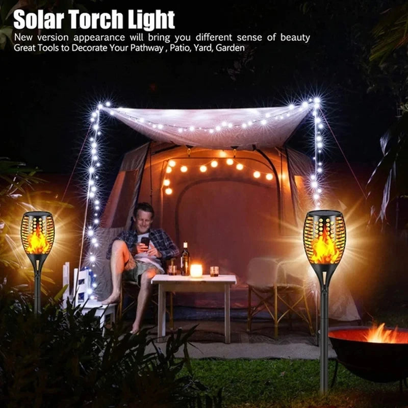 Solar Fackellichter LED