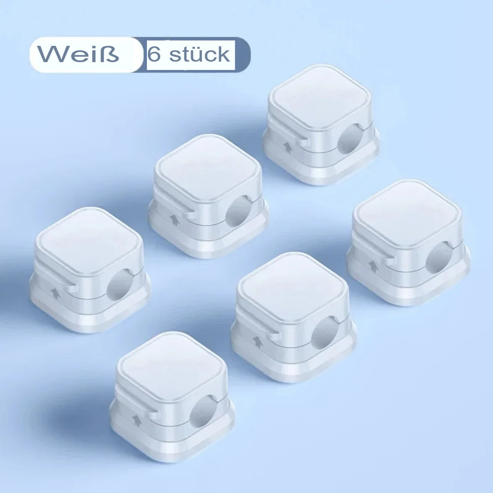 Magnetische Kabelclips Set