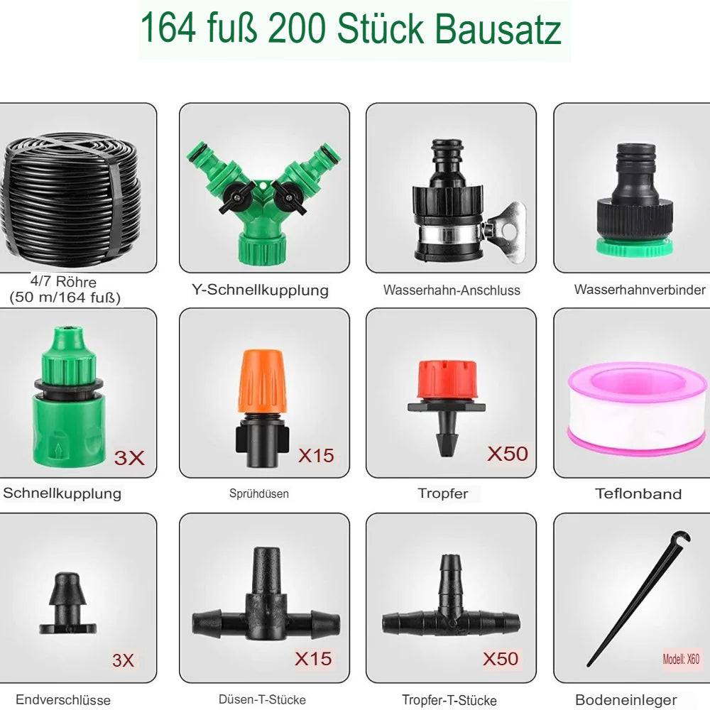Automatische Bewässerungsanlage DIY