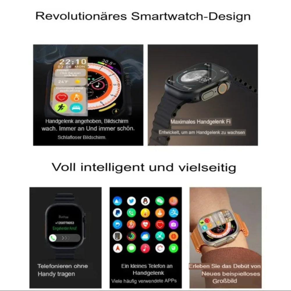 Smartwatch mit GPS & NFC