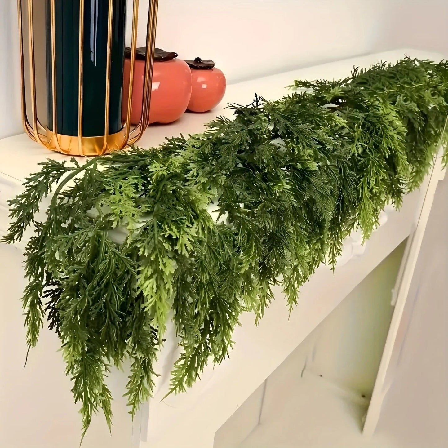 Handgemachte Weihnachtsgirlande