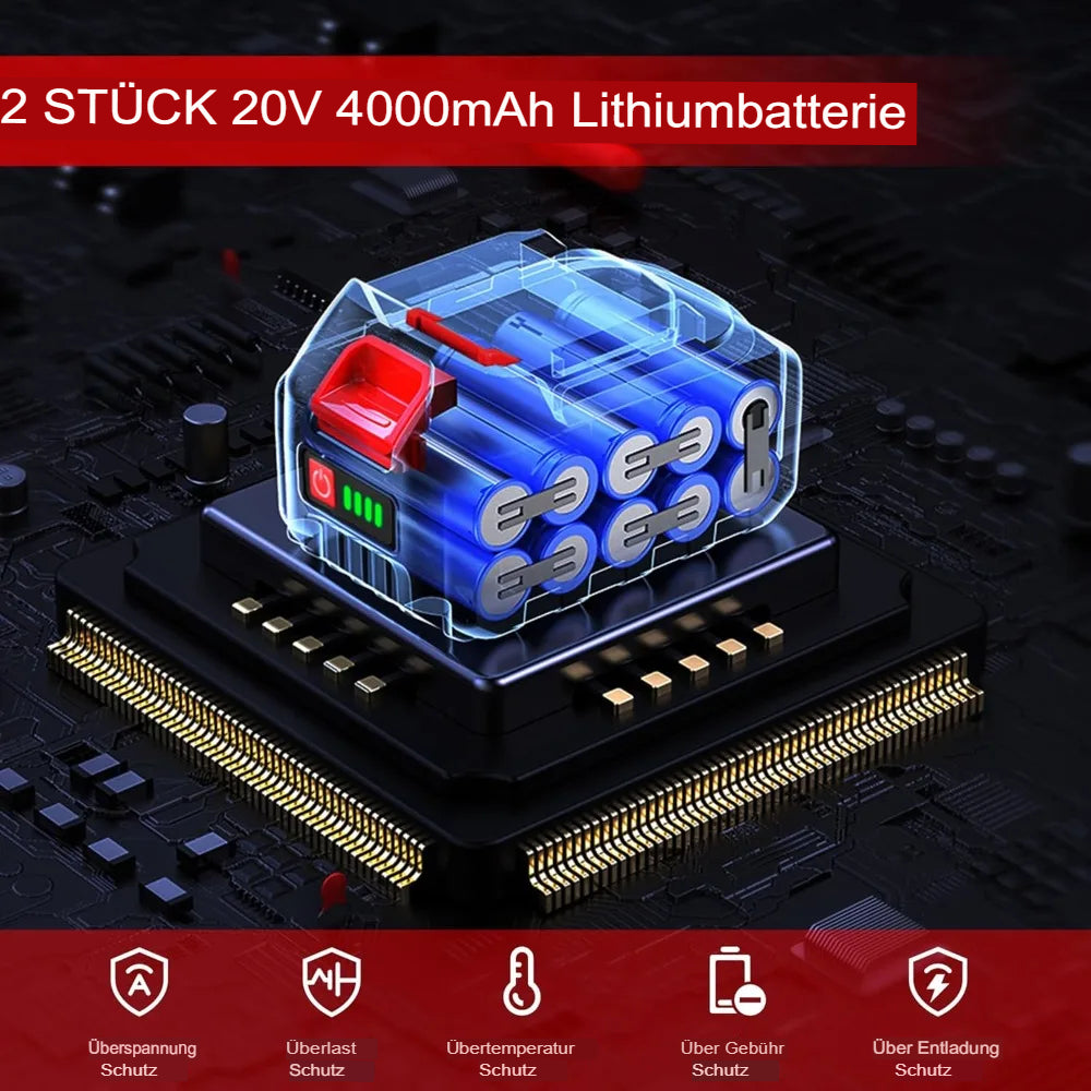2-in-1 Elektro Kettensäge