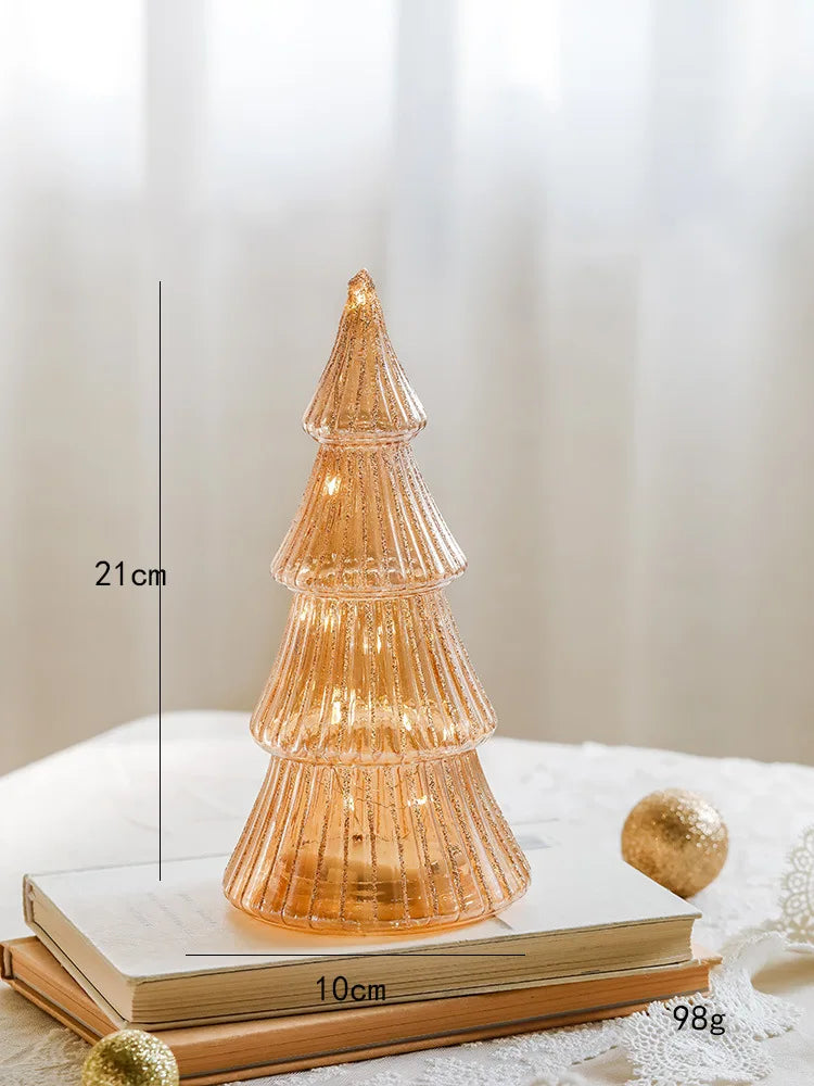 Leuchtende Weihnachtsbaum-Deko