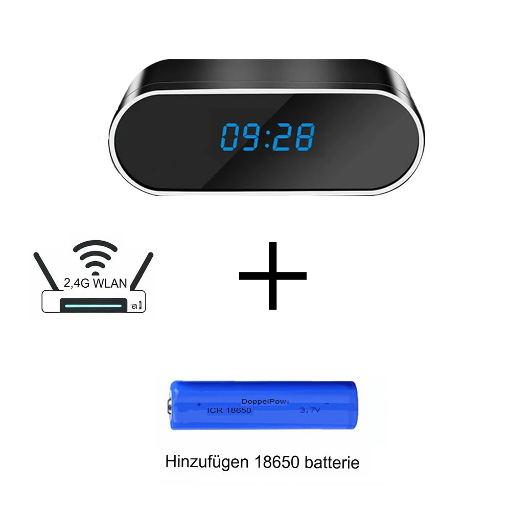Mini Uhrkamera 4K