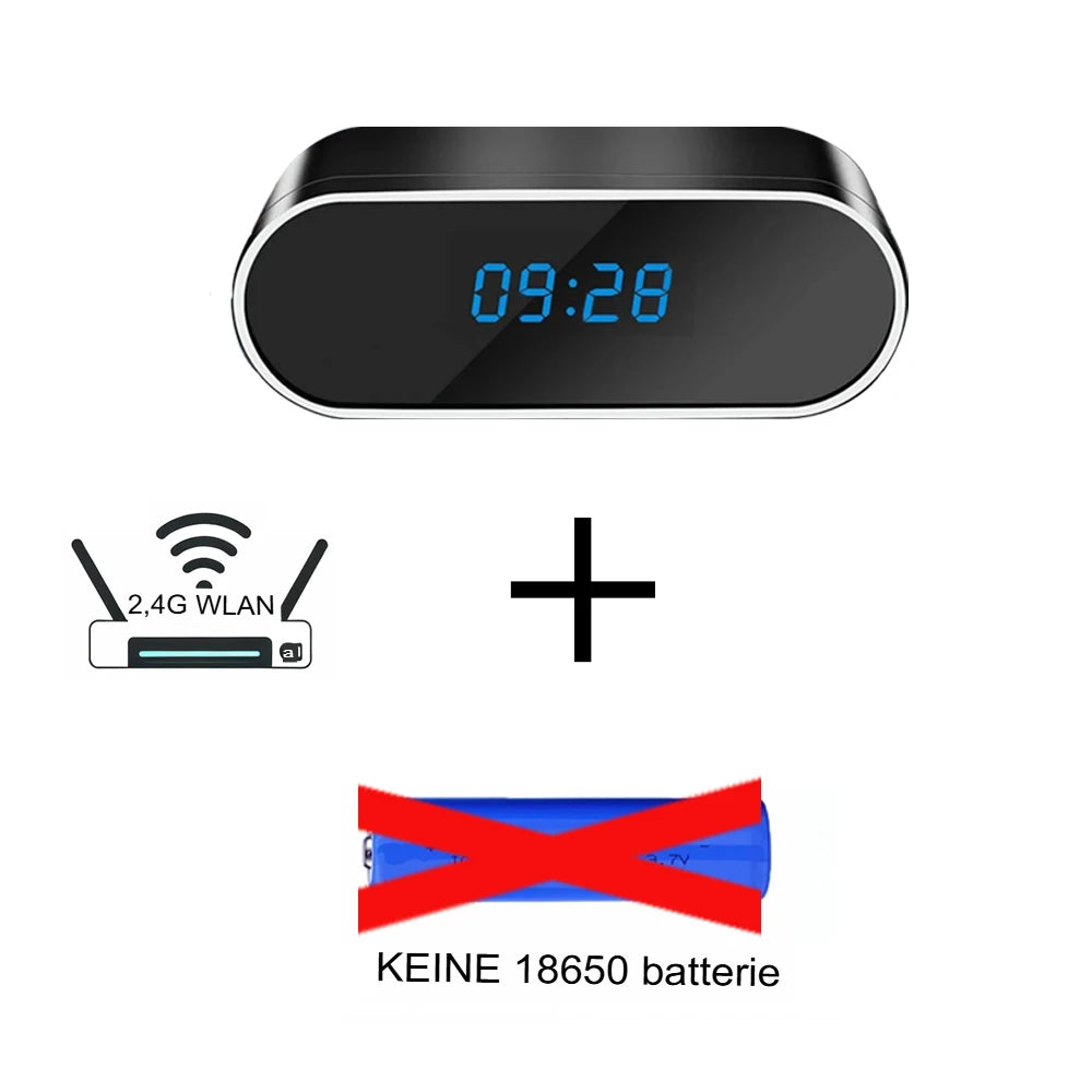 Mini Uhrkamera 4K