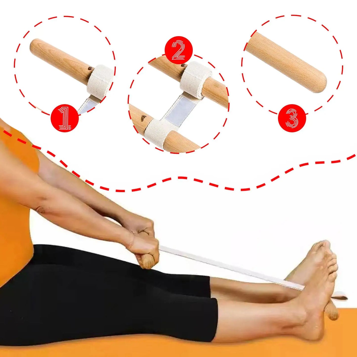 Dehnband für Fitnessübungen