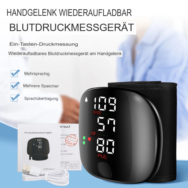 Digitales Blutdruckmessgerät Handgelenk