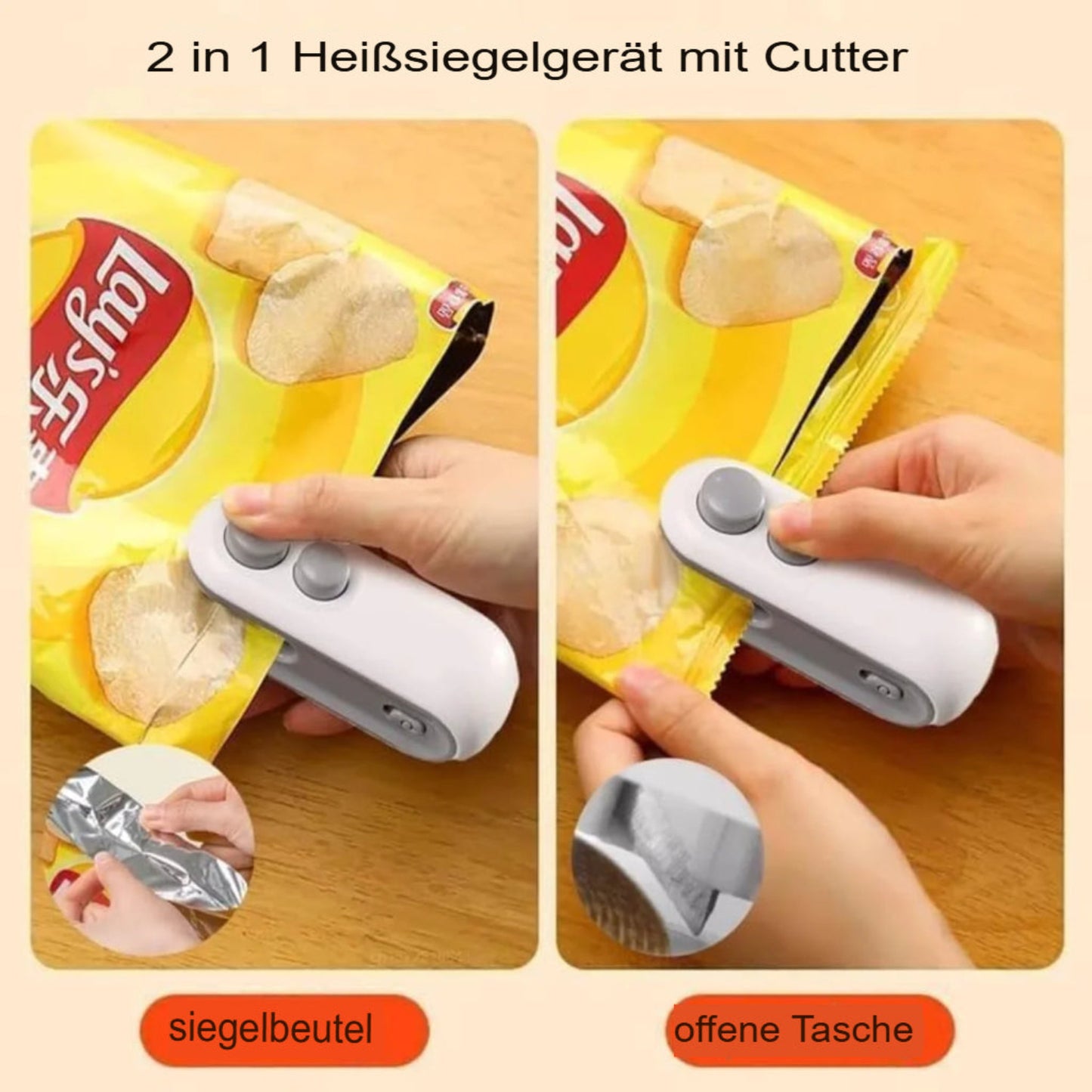 Mini Beutelversiegler USB
