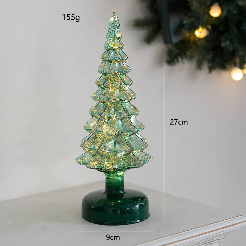 Leuchtende Weihnachtsbaum-Deko