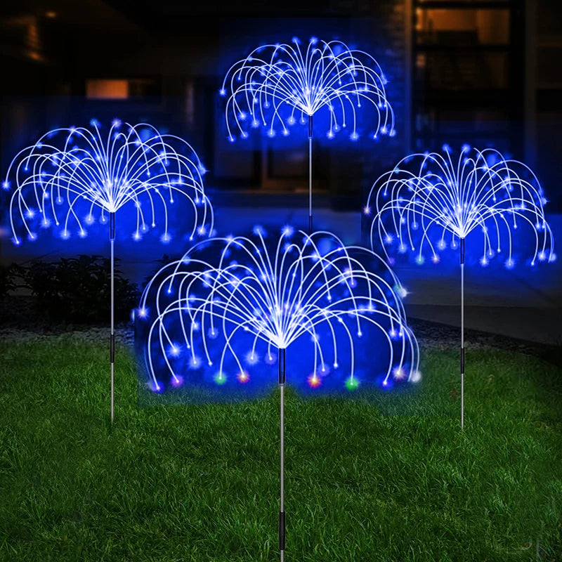 LED Solar-Feuerwerkslicht