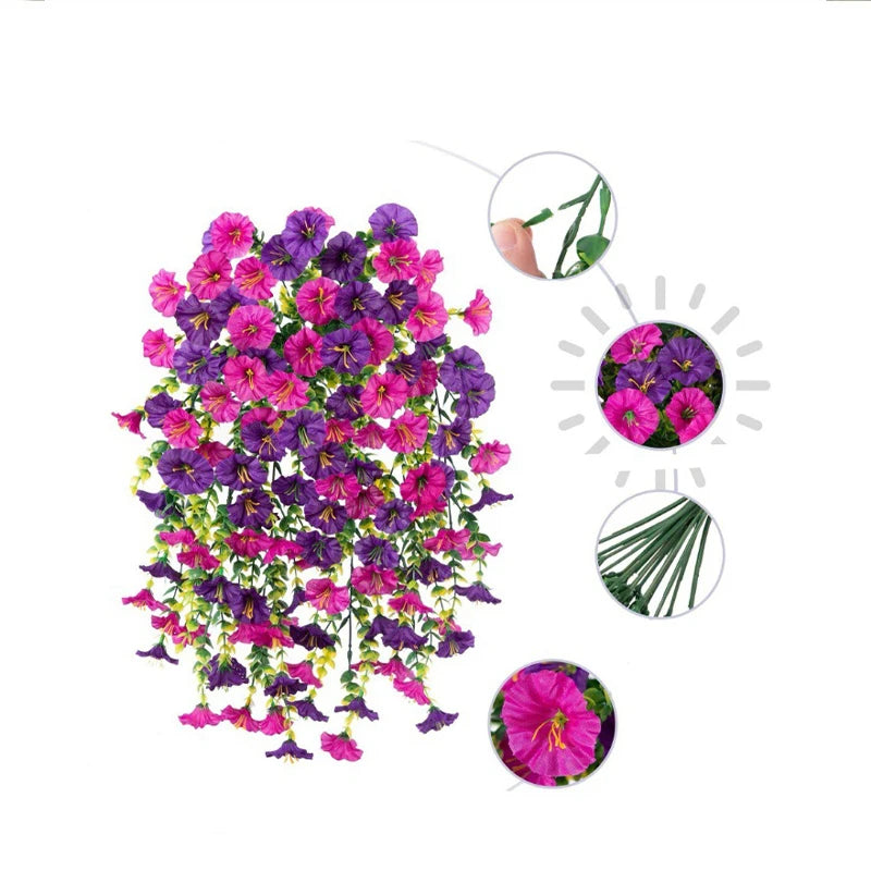 Künstliche Blumenranke Deko