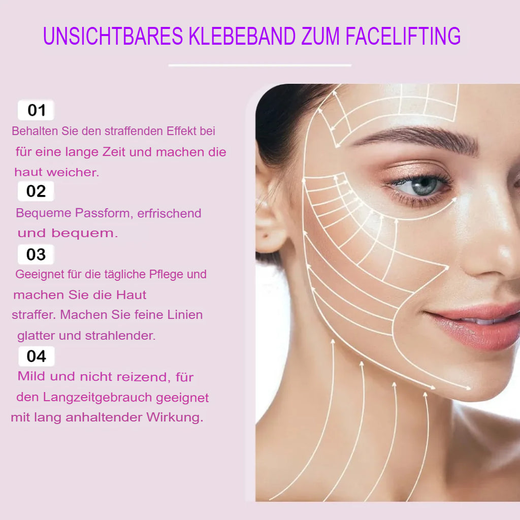 Gesichtslifting Streifen Set