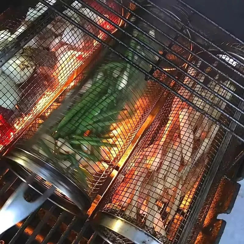 BBQ Grillkorb Edelstahl