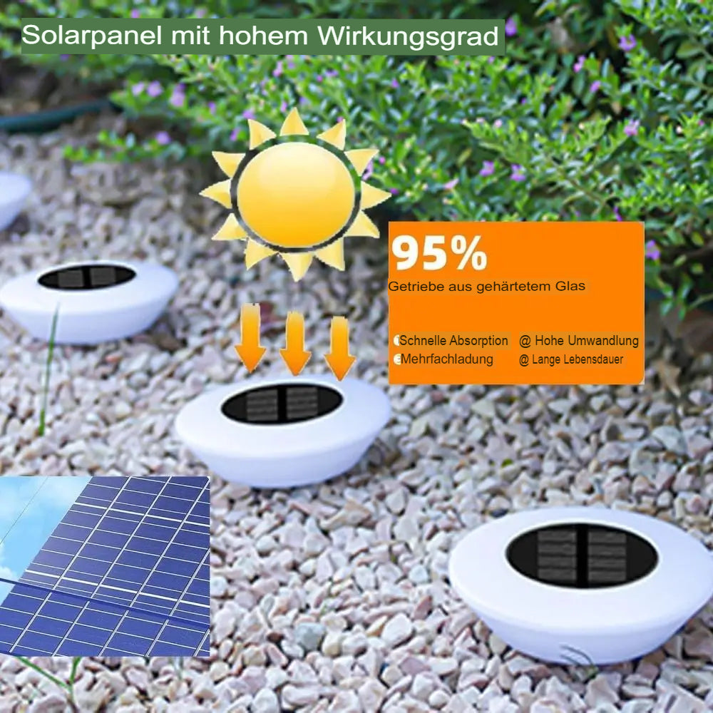 Solar Bodenlampe Wasserdicht