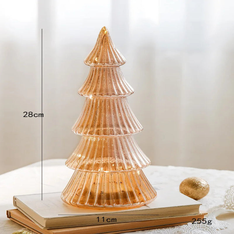Leuchtende Weihnachtsbaum-Deko