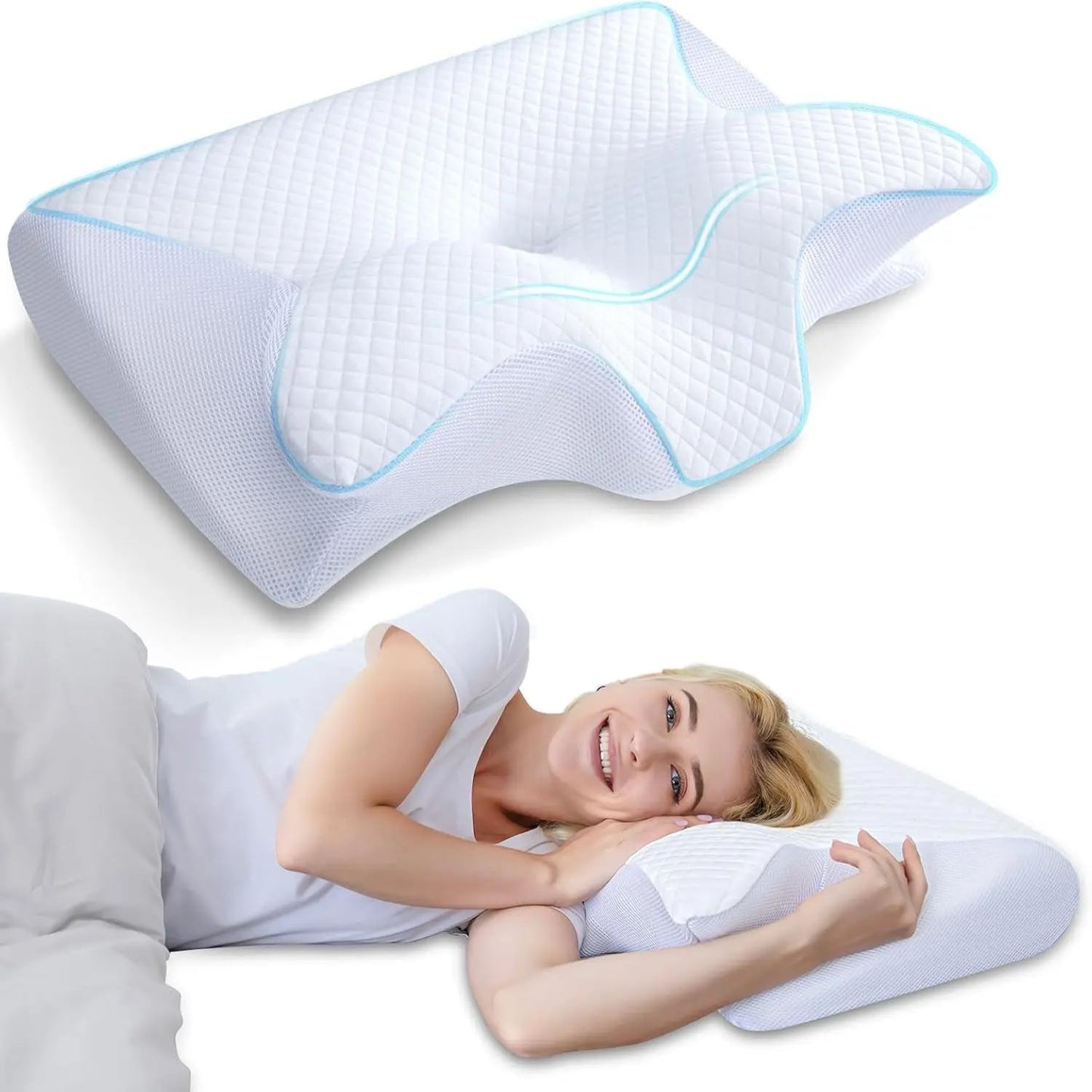 Ergonomisches Nackenstützkissen