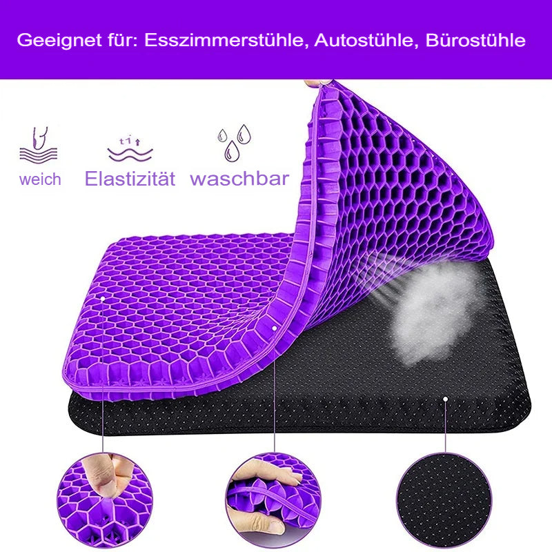 Honigwaben Gelkissen