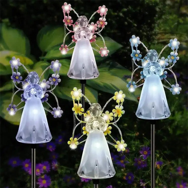 Solar Engel Gartenlicht