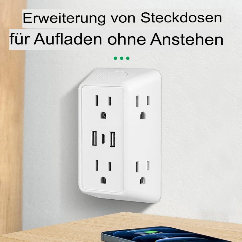 9-in-1 Steckdosenleiste