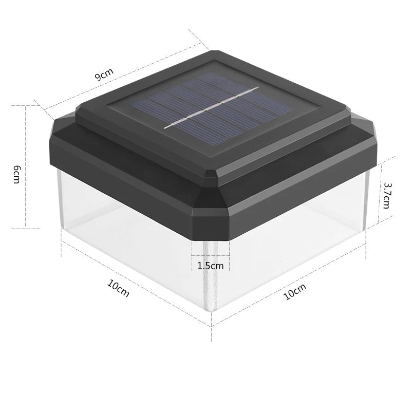 Solar Zaunlampen LED