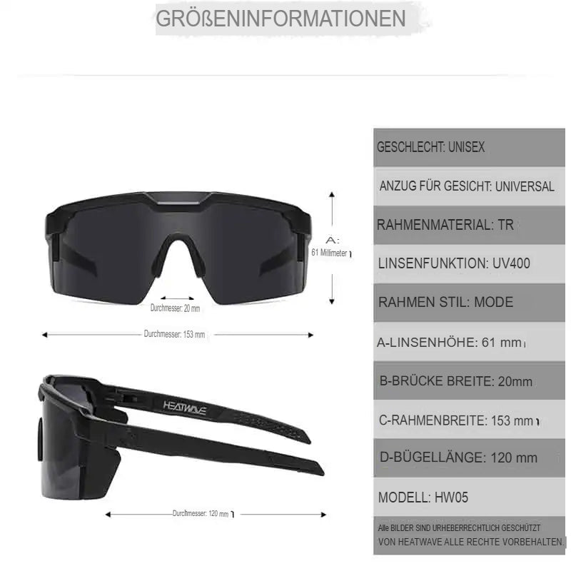 Luxus Heatwave Sonnenbrille