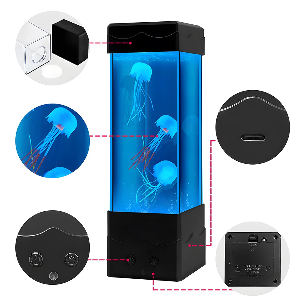 Jellyfish Lampe Farbwechsel