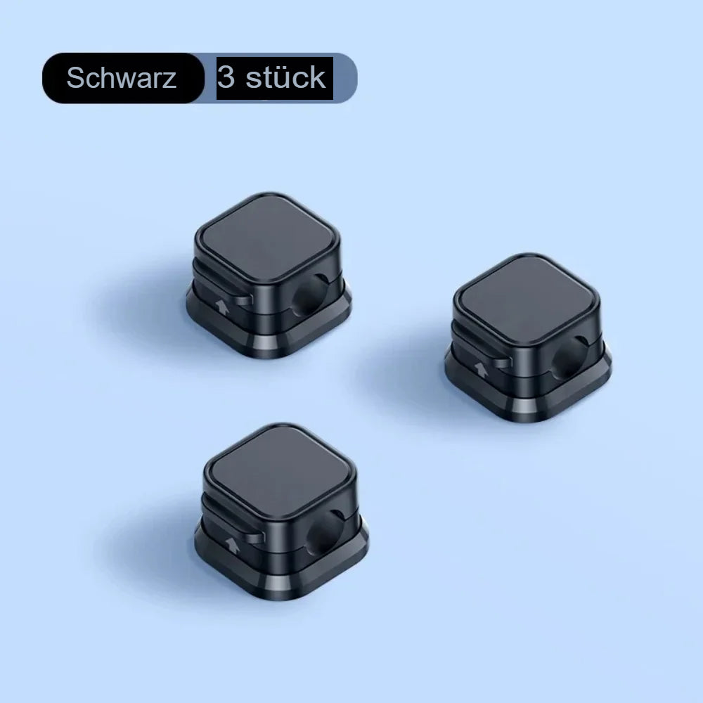 Magnetische Kabelclips Set