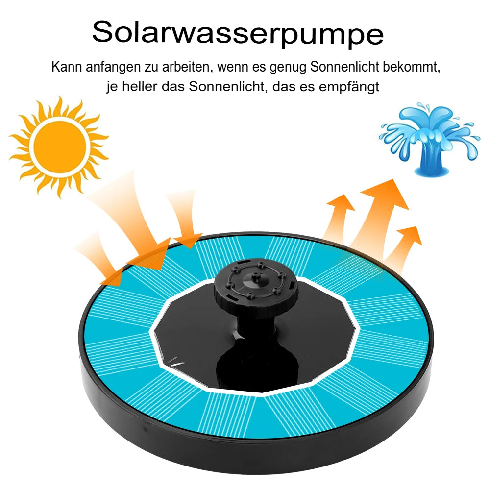 Solar Springbrunnen Pumpe