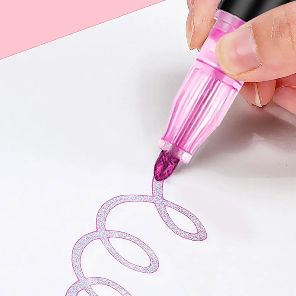 Glitzer Outline Stifte