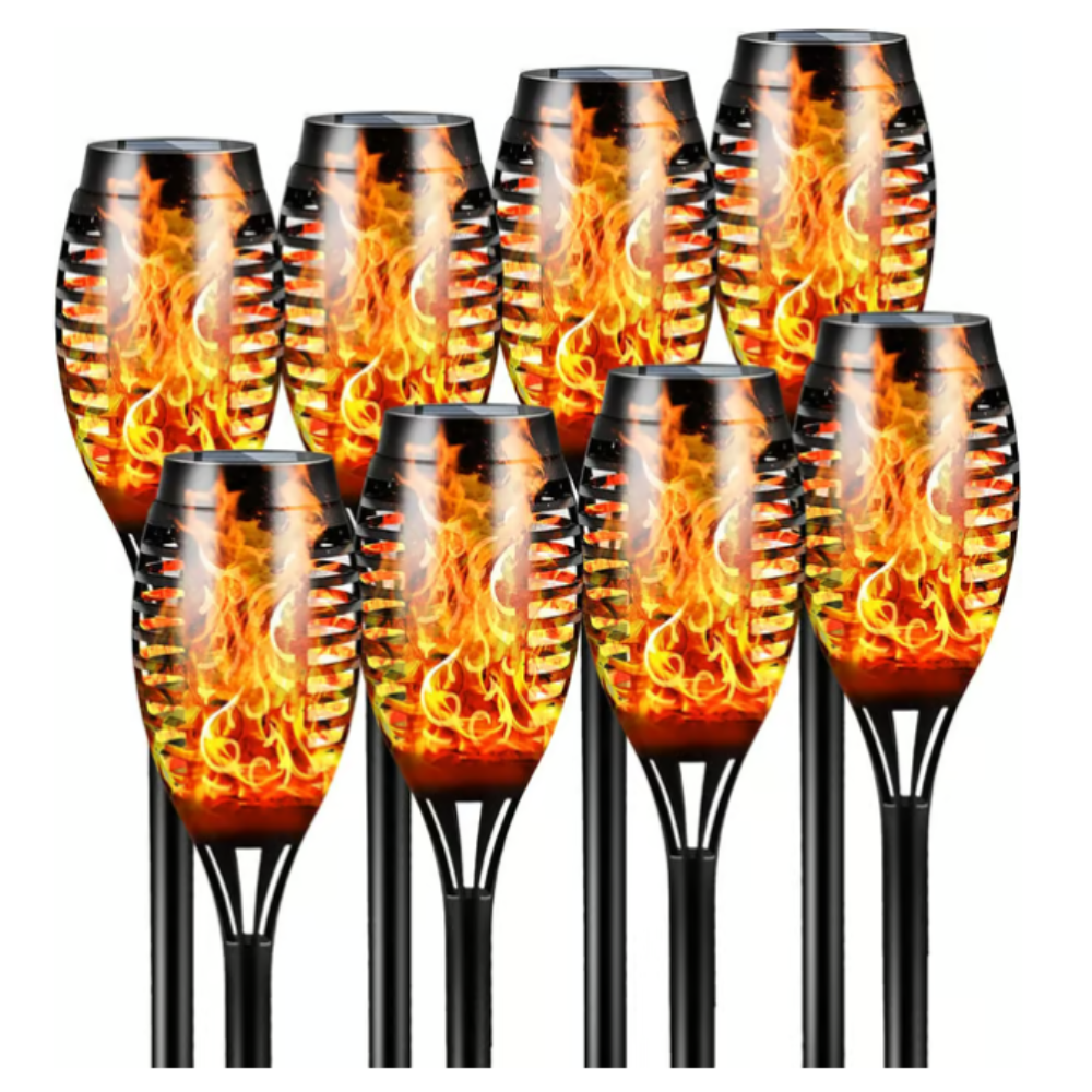 Solar Fackel Gartenlampe