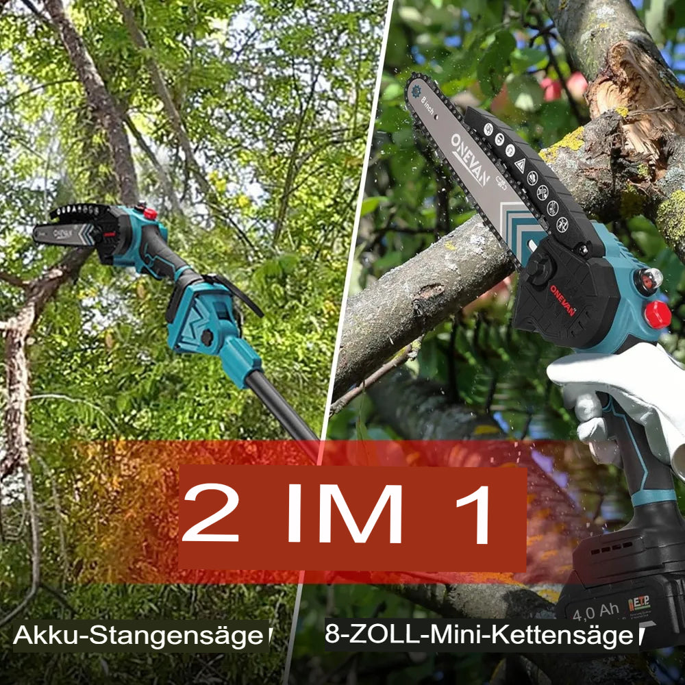 2-in-1 Elektro Kettensäge