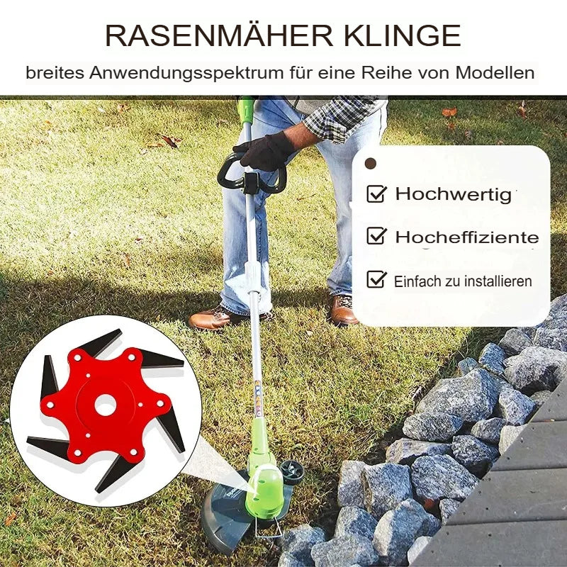 Stahl Trimmerkopf Klinge
