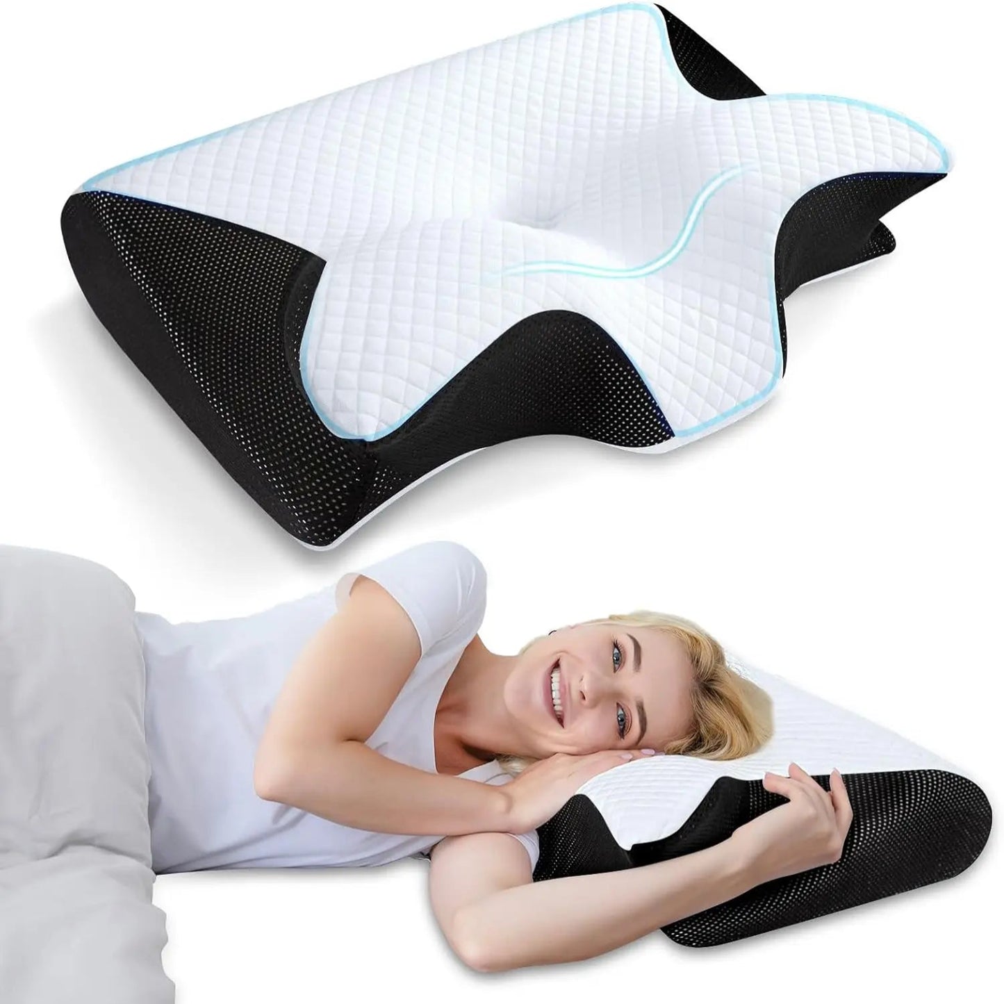 Ergonomisches Nackenstützkissen